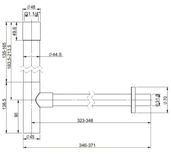 Сифон Wellsee Drainage System 182115000
