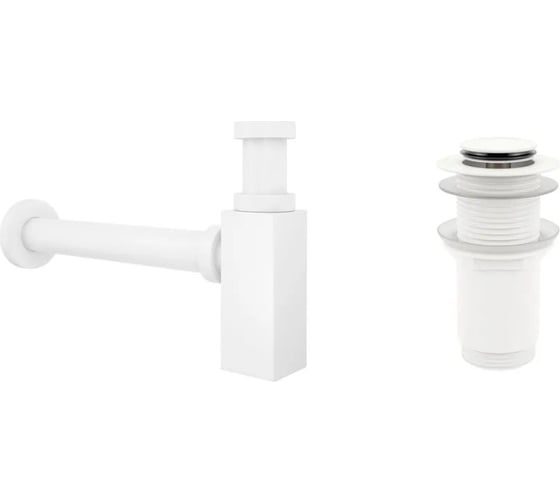 Сифон для раковины с донным клапаном Wellsee Drainage System 182113002