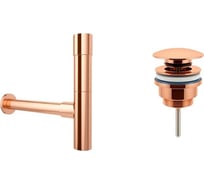 Сифон для раковины с донным клапаном Wellsee Drainage System 182117003