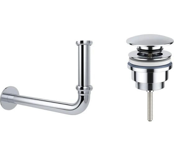 Сифон для раковины с донным клапаном Wellsee Drainage System 182101003