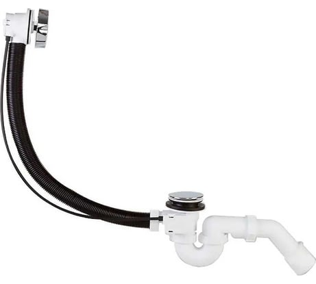Сифон для ванны 480 мм STYRON STY-536-A-K