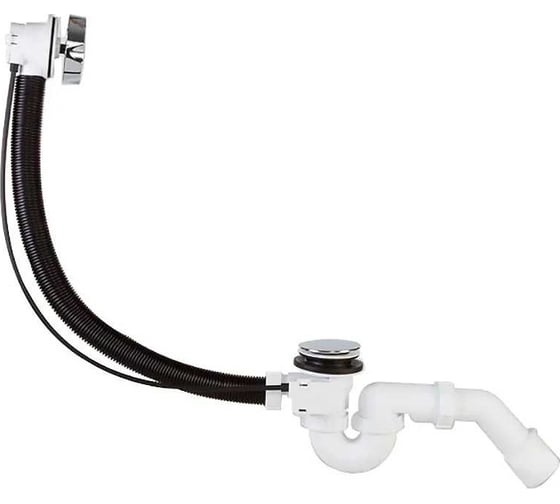 Сифон для ванны 480 мм STYRON STY-536-A-K