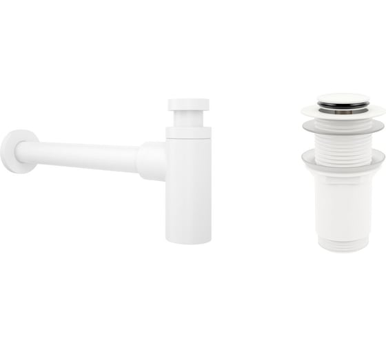 Сифон для раковины с донным клапаном Wellsee Drainage System 182108002