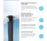 Сифон для раковины с донным клапаном Wellsee Drainage Systemв наборе 2 в 1 182120002 8