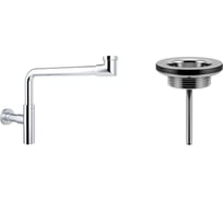 Сифон для раковины, набор 2 в 1 Wellsee Drainage System 182124005