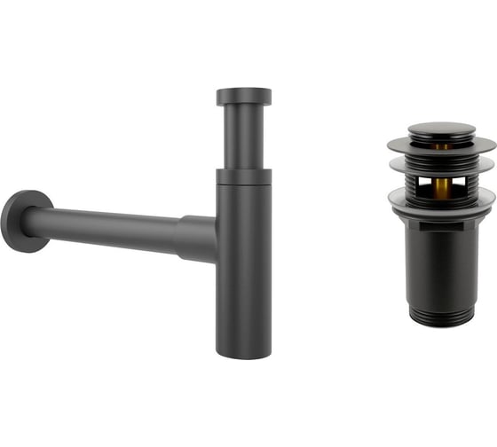 Сифон для раковины с донным клапаном Wellsee Drainage System 182120001