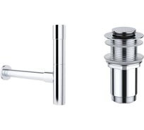 Сифон для раковины с донным клапаном Wellsee Drainage System 182114002