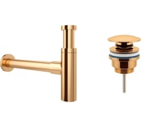 Сифон для раковины с донным клапаном Wellsee Drainage System 182121003