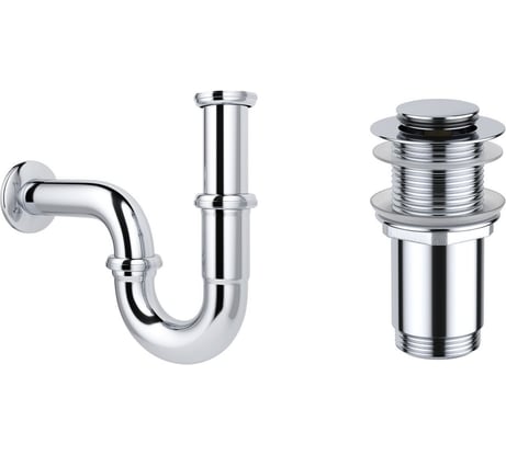 Сифон для раковины с донным клапаном Wellsee Drainage System 182102002