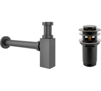 Сифон для раковины с донным клапаном Wellsee Drainage System 182110001