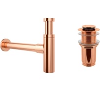 Сифон для раковины с донным клапаном Wellsee Drainage Systemв наборе 2 в 1 182122002