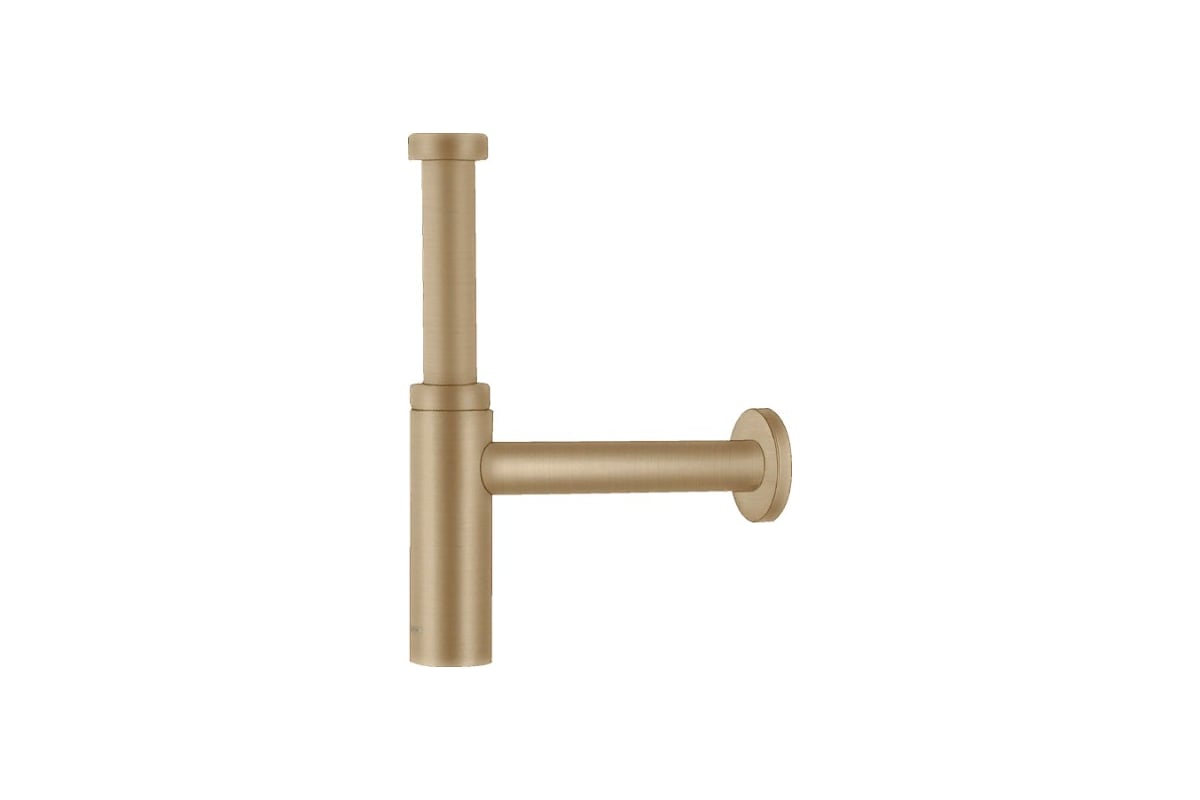 Hansgrohe Sifons - Flowstar S designsifon, geborsteld brons 52105140 Hansgrohe Sifons - Flowstar S designsifon, geborsteld brons 52105140