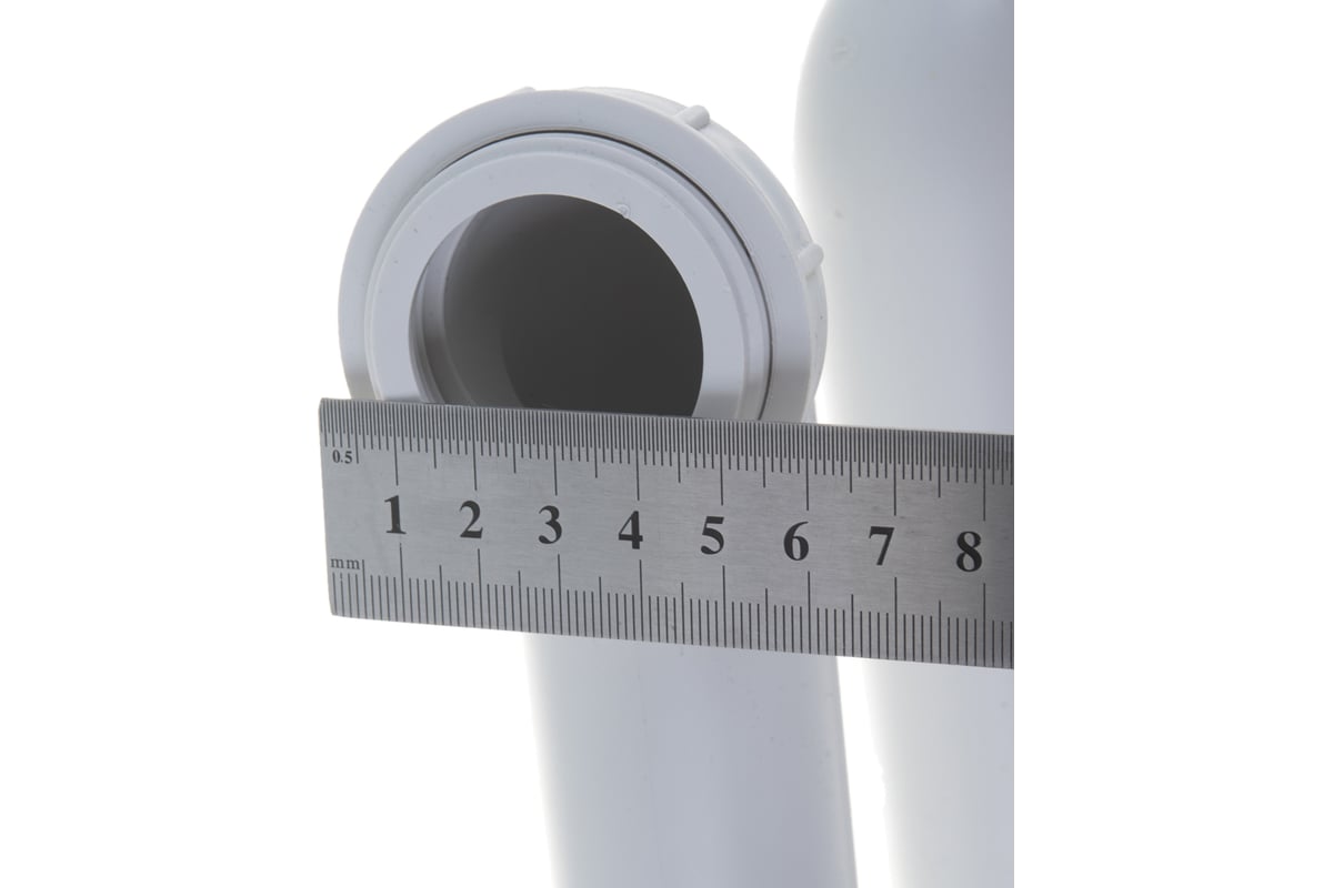 U-образный сифон GEBERIT 151.107.11.1 ПП белый с отводом 00000004980 ...