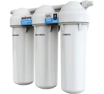 Фильтр под мойку Unicorn 1/2'' трехступ хол вода 10" (lg-fps 3) 553436 LG - FPS 3