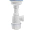 Сифон для кухонной мойки MasterProf 3.1/2"х40, для раковины на кухню, пластиковый шток, 40х40/50 ИС.110689 2