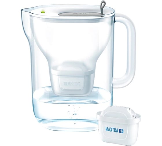 Фильтр-кувшин BRITA Style MX+ LED Серый /2.4/ 00-00015165 1