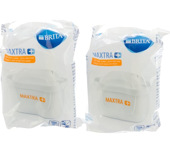 Кассета BRITA MAXTRA+Жесткость упаковка 2 шт 00-00015125