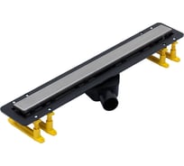 Линейный трап ALLEN BRAU INFINITY с двухсторонней вставкой нержавеющая сталь/под плитку, 650мм 9.50004.SS 00324841