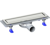 Душевой лоток Душевой лоток Loranto PRIME SKALA DELUXE 50 см боковой сток, решетка из нержавеющей стали, гидрозатвор сухой, под плитку УТ008641