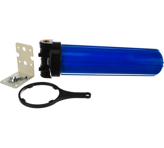 Корпус фильтра Профитт непрозрачный, синий, HS-20BB 02 1 латунь Big Blue 3178495