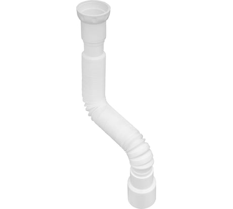 Гофрированная труба для сифона MasterProf, гофросифон без выпуска 1200 мм, 1.1/2" х 40/50 мм ИС.110713