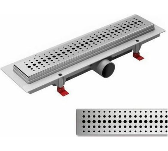 Душевой лоток Miano 400мм DROPS глянец, D50 MS-40D 1