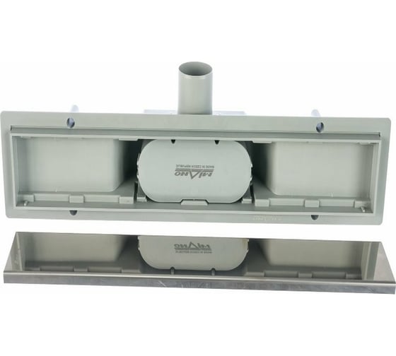 Душевой лоток Miano 900мм DROPS глянец, боковой слив D50 MS-90D