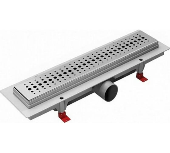 Душевой лоток Miano 500мм BASIC глянец, боковой слив D50 MS-50B 1