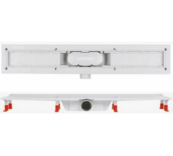 Душевой лоток Miano 500мм BASIC глянец, боковой слив D50 MS-50B