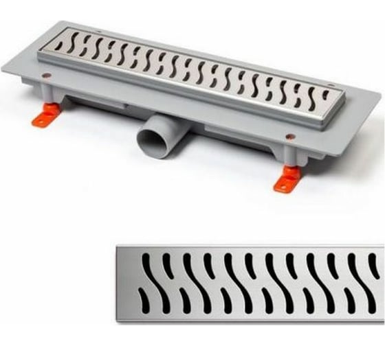 Душевой лоток Miano 400мм HARMONY глянец, D50 MS-40H 1