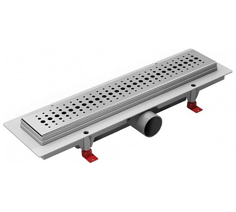 Душевой лоток Miano 400мм BASIC глянец, D50 MS-40B