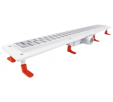 Душевой лоток Miano 900мм MEDIUM глянец, боковой слив D50 MS-90M