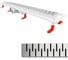 Душевой лоток Miano 400мм MEDIUM глянец, D50 MS-40M 2