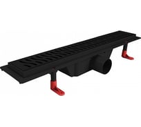 Душевой лоток 500мм Miano HARMONY BLACK EDITION, D50 MS-50HB