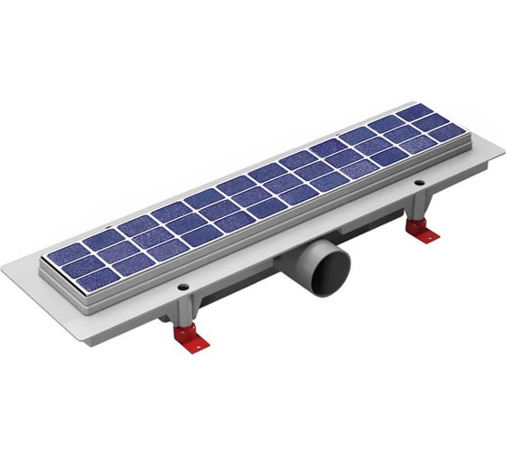 Душевой лоток 700мм Miano KLASSIK/FLOOR глянец боковой слив D50 MS-70K 1