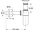 Сифон GROHE 1 1/4 для раковины 28920000 2