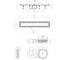 Душевой лоток Pestan Confluo Premium White Glass Line 750 13000284 5