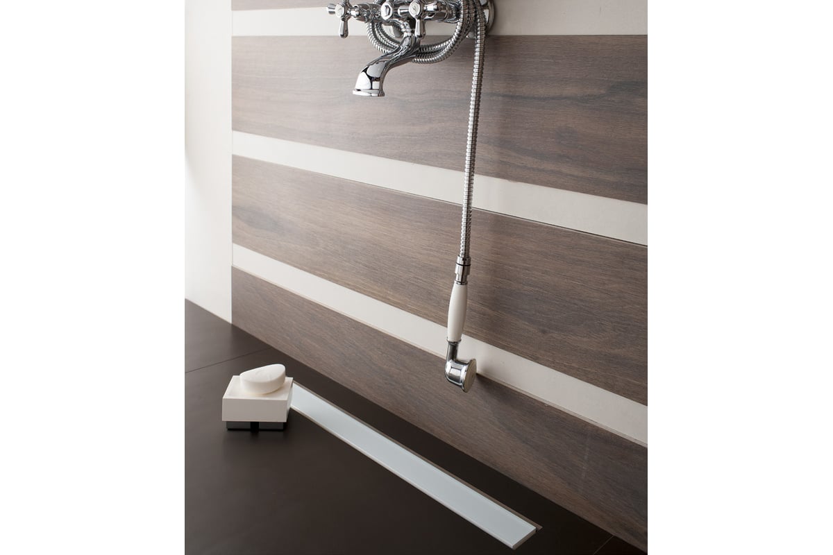 Душевой лоток Pestan Confluo Frameless Line 650 White Glass 13701213 ...