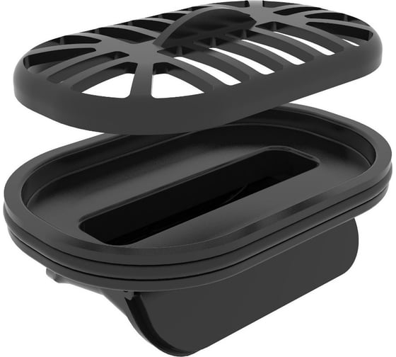 Душевой лоток Pestan Confluo Frameless Line 850 Black Glass 13701206