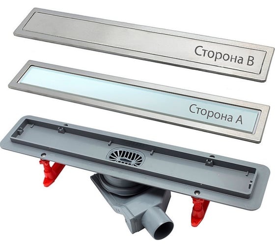 Душевой лоток Pestan Confluo Premium White Glass Line 550 13000282