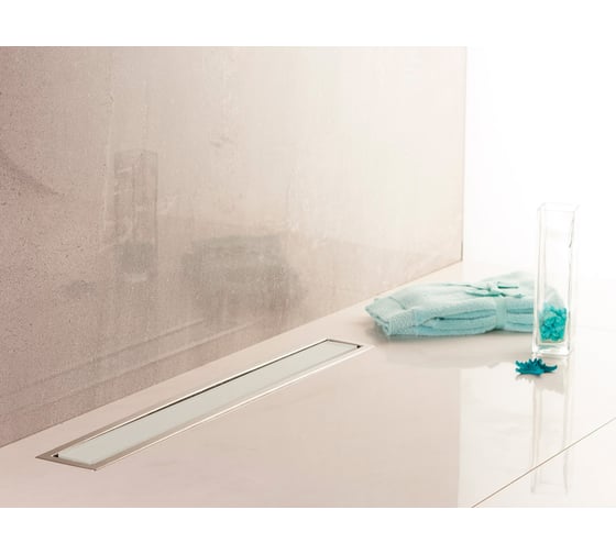 Душевой лоток Pestan Confluo Premium White Glass Line 550 13000282