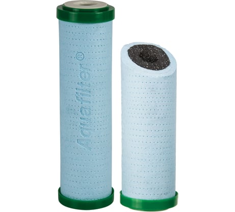 Картридж гибридный вспененный полипропилен и антибактериальное вещество, 10SL, 5 микрон  FCPS5-BL-AB Aquafilter 747/1