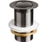 Донный клапан Terma CLICK-CLACK c маленькой кнопкой, black pearl 32368 1