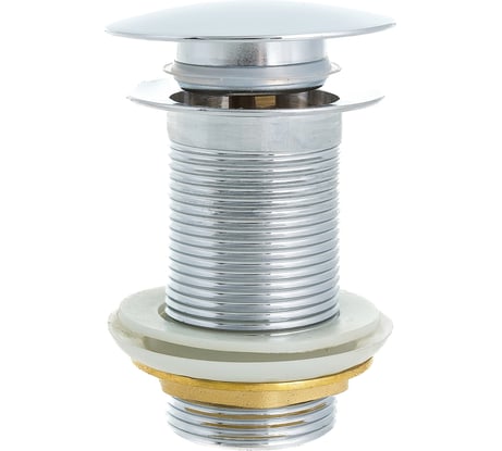 Донный клапан Terma CLICK-CLACK c большой кнопкой, chrome 32373