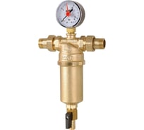 Самопромывной фильтр для воды ICMA S.P.A. 751 муфтовый с наружной резьбой 1/2" 100мкр 83751AD05