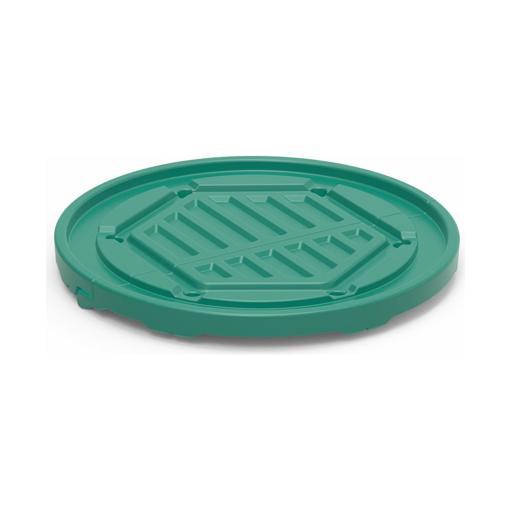 Крышка колодца POLIMER GROUP Роса, цвет зеленый DKS2 - выгодная цена ...