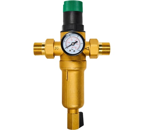 Фильтр с регулятором давления самопромывной ХК хол. и гор. вода, DN20 FR06-3/4H