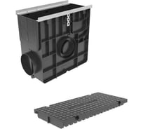 Пескоуловитель Gidrolica усиленный, пластиковый, с глухой полиамидной крышкой, класс с250 0828CC