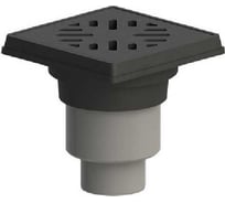 Трап дворовый с чугунной решеткой, с чугунным подрамником Татполимер 110/160 ТП-606.1 30967