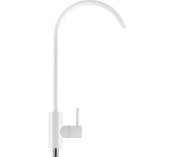 Кран для чистой воды Гейзер белый, d25 f0705-w 25699